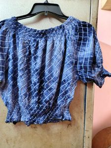 Very Beautiful Tie &amp; Die Crop Top