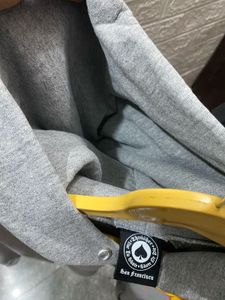 Thrasher Flame Logo grey Hoodie