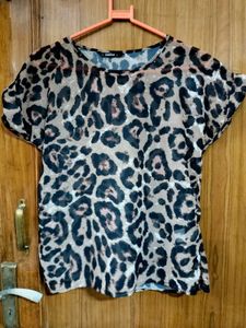 Shein Leopard Print T-Shirt 🐆