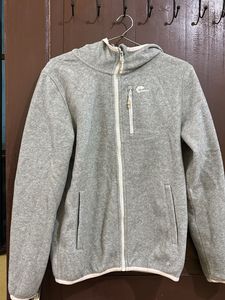 Grey Fleece Hoodie