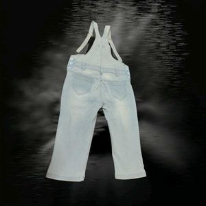 Light Wash Denim Overalls