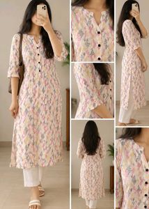 Elegant Printed Kurta