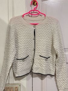 Chic Textured Cardigan