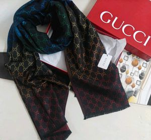 Gucci GG Monogram Rainbow Scarf
