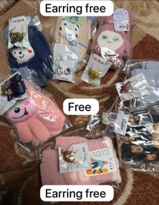 sale 2025 🚘🚘🚘🚘 Winter Gloves  free Earring