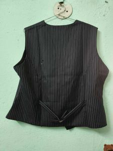 Striped Vest &amp; Shorts Co-ord Set