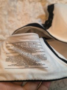 Victoria secret White Lace Trim Bra