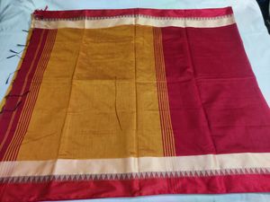 Handloom Maroon Saree