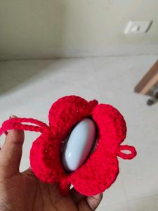 Handmade Crochet Flower Ornament