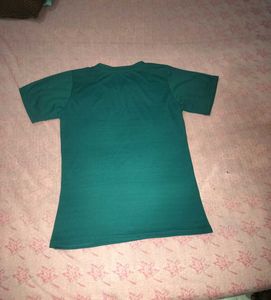 Teal T-Shirt with 'Beautiful' Graphic