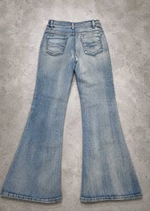 y2k vintage bootcut light washed jeans