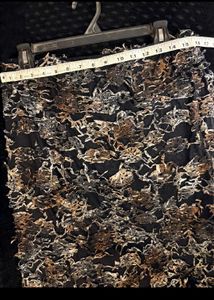Unique Textured Mini Skirt