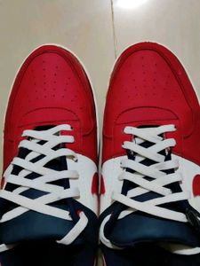 7a Red And Blue Dunk Sneaker Shoes