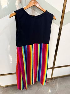 Colorful Striped Dress