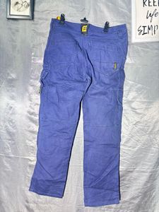Men's Blue Cargo Pants