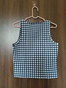 Cute Gingham Tank Top