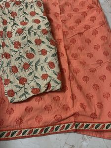 Designer Cotton Kurta Set