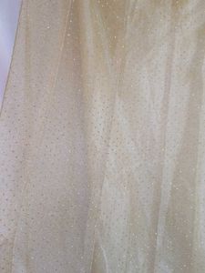 Golden Ethnic Skirt with Sparkle