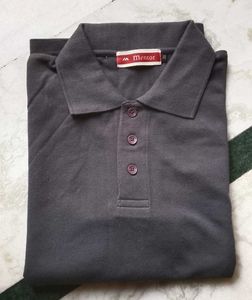 Men's Grey Polo T-Shirt