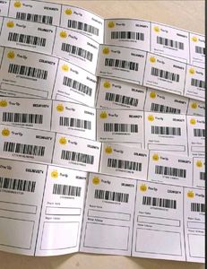 Bulk Labels with Barcodes