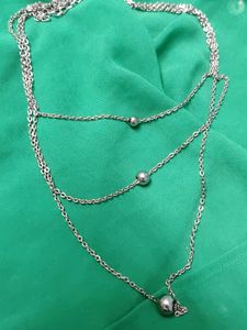 Sliver Layered Necklace