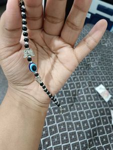 Evil Eye &amp; Butterfly Charm anklet