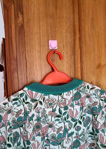 Floral Print Polo Shirt
