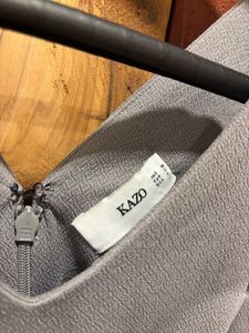 Stylish Grey Peplum Top