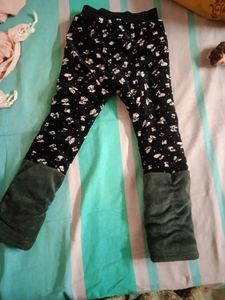 Girls Pant Velvet Winter