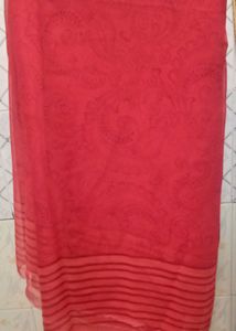 Red Saree