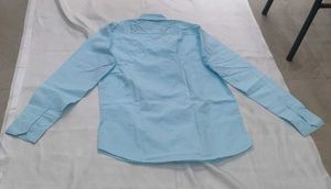 Men's Light Blue Casual Shirt