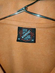 Orange Polo T-Shirt by Logic Goods and Garments