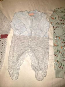 like newBundle of 3 Baby Sleepsuits