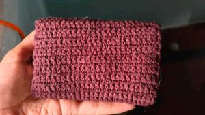 Crocheted Apple Wallet 🍎