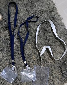 Pack 3 ID Card Holder Key chain