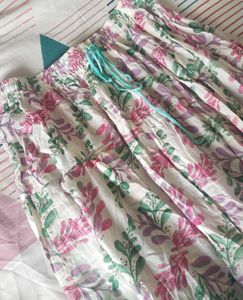 Bohemian Floral Tiered Maxi Skirt