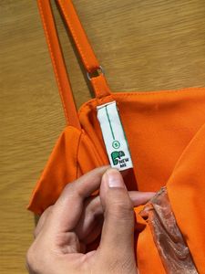 Vibrant Orange Mini Dress
