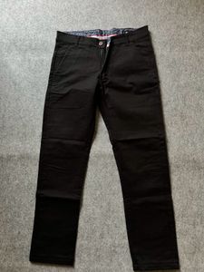 New Classic Black Chinos