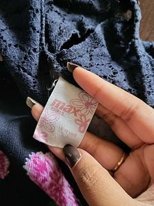 Floral Print Lace Dress