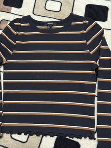 Striped Long Sleeve Top