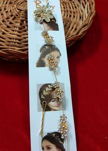 Combo Pack Bnana Clip, Juda Pin, Tiyara ❤