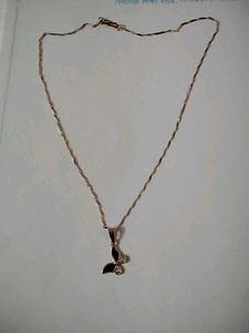 213.Butterfly Pendant Necklace