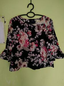 Floral Print Tops