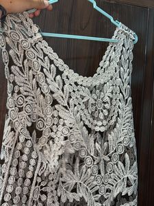 Shimmer Grey Top