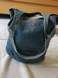 Denim Tote Bag
