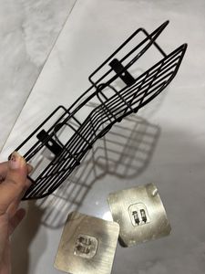 Corner Shelf with Adhesive Hooks
