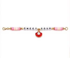 Sweet Sour Beaded Bracelet