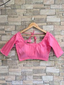 Pretty Pink Readymade Blouse fix price