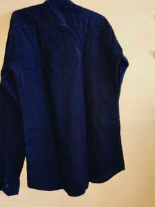 Men's Classic Blue Denim Shirt