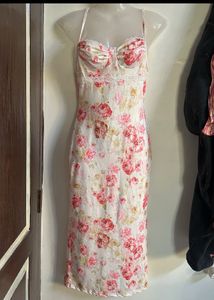 Floral Print Slip Dress